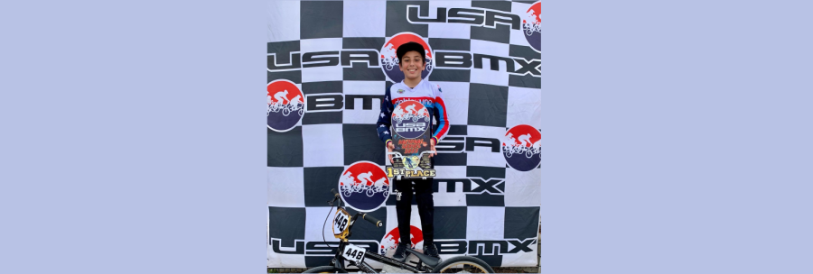 Nicolás Godoy primer lugar en el USABMX