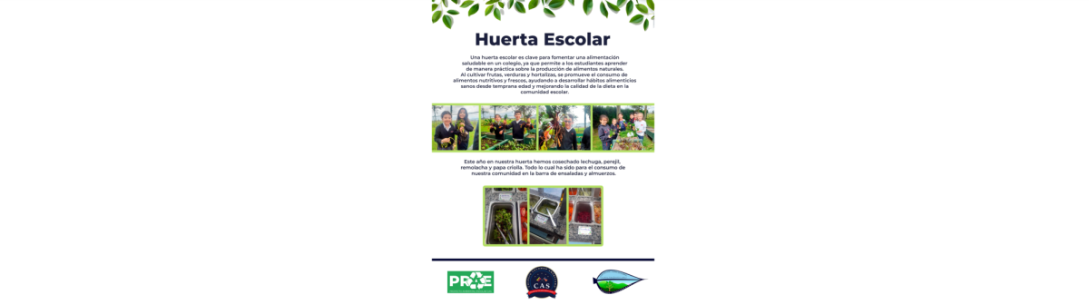 SIEMBRAS Y COSECHAS DE LA HUERTA ESCOLAR