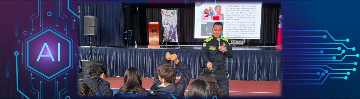 LA POLICÍA NACIONAL ORIENTA A ESTUDIANTES CAS SOBRE LA RESPONSABILIDAD PENAL Y EL USO ÉTICO DE LA INTELIGENCIA ARTIFICIAL