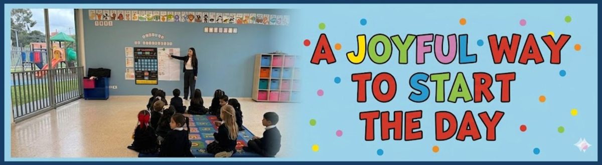 A JOYFUL WAY TO START THE DAY