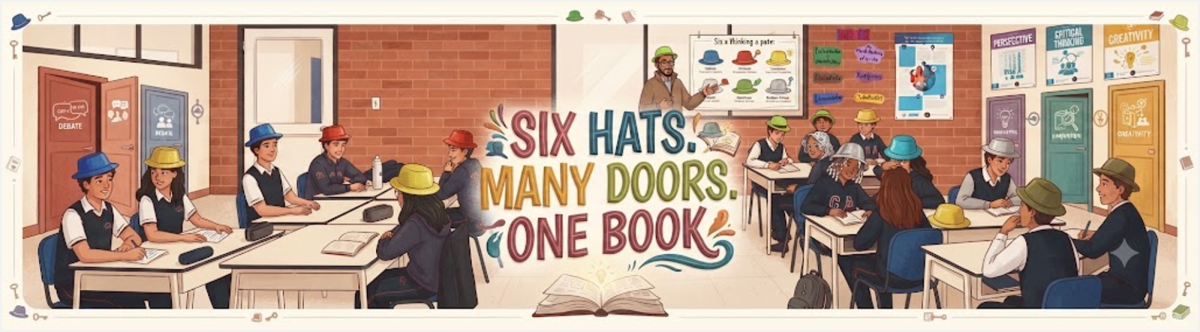 SIX HATS. MANY DOORS. ONE BOOK
