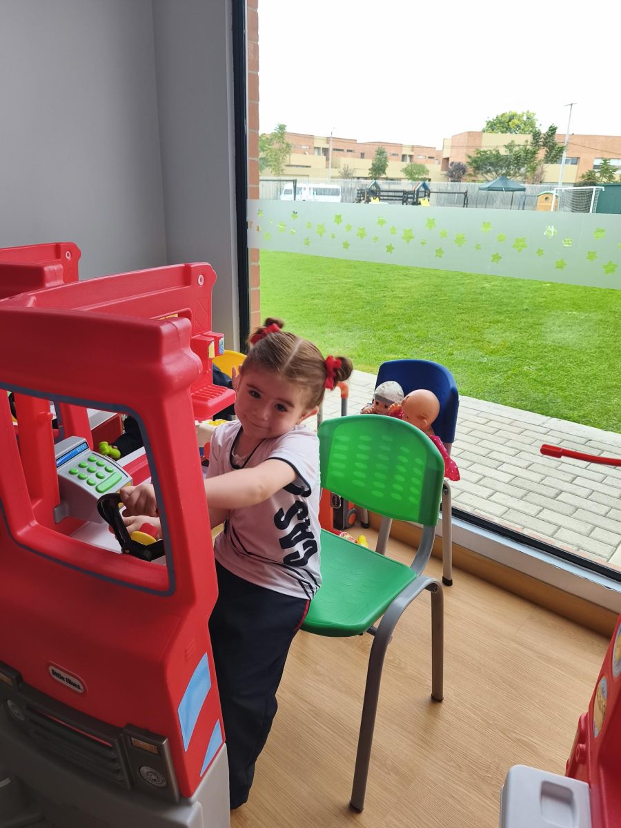 Foto juego de roles nursery