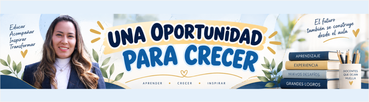 UNA OPORTUNIDAD PARA CRECER