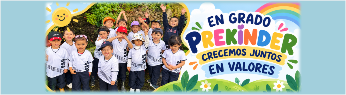 EN GRADO PREKÍNDER CRECEMOS JUNTOS EN VALORES