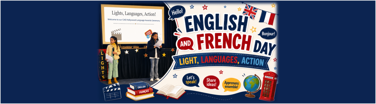 ENGLISH AND FRENCH DAY, LIGHT, LANGUAGES, ACTION